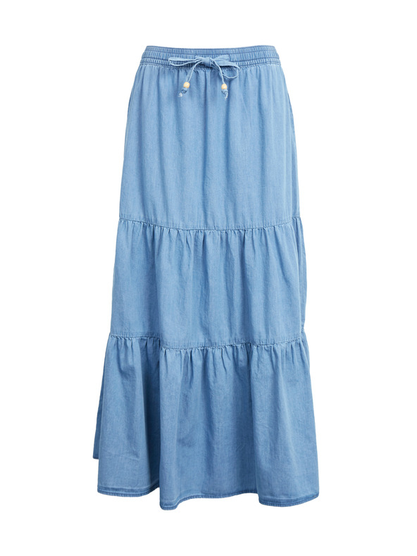 Orsay ORSAY kék fodros női farmerszoknya