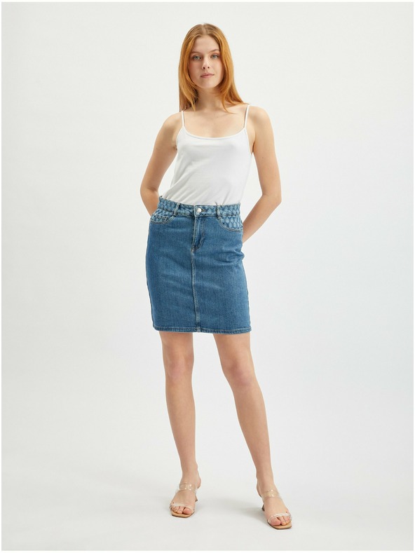 Orsay ORSAY kék női farmer szoknya