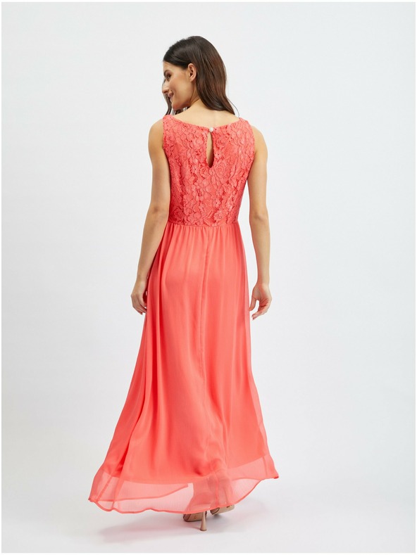 Orsay ORSAY rózsaszín női csipkés maxi ruha