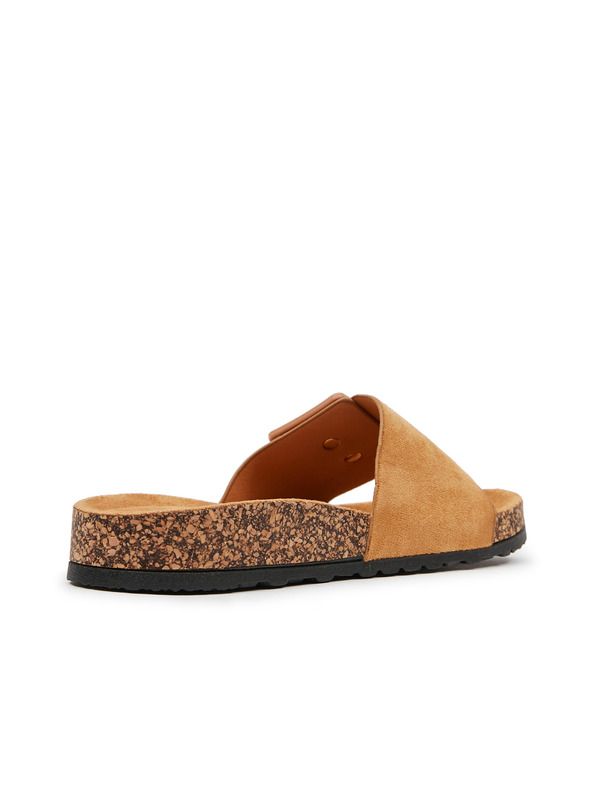 Orsay Barna ORSAY velúr papucs