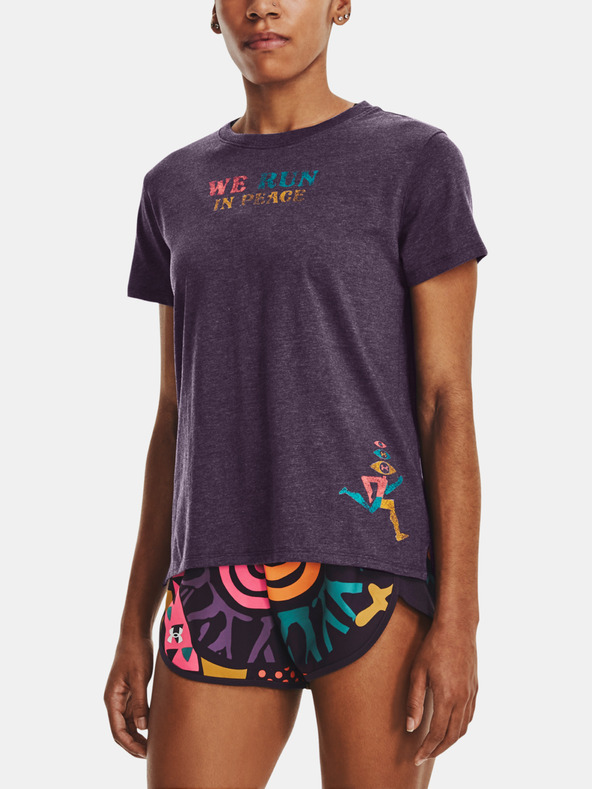 Under Armour Női póló Under Armour UA Run In Peace SS Tee