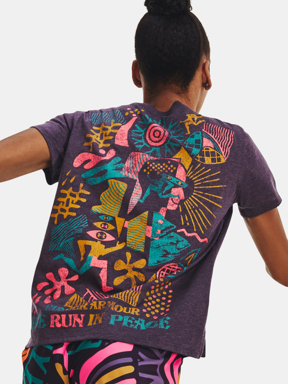 Under Armour Női póló Under Armour UA Run In Peace SS Tee