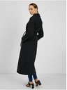 Orsay ORSAY fekete gyapjúval kevert anyagú női télikabát