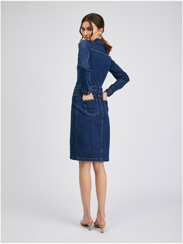 Orsay ORSAY sötétkék női farmerruha