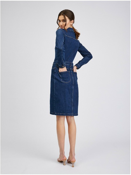 Orsay ORSAY sötétkék női farmerruha