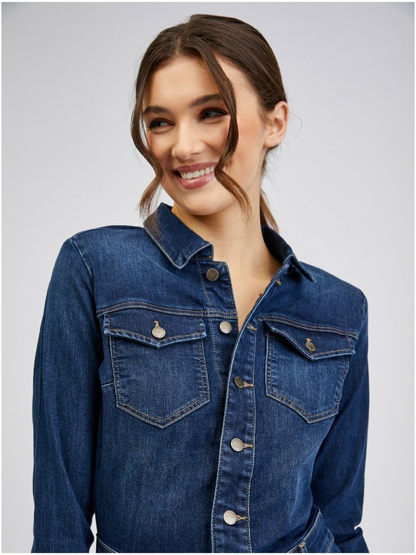 Orsay ORSAY sötétkék női farmerruha