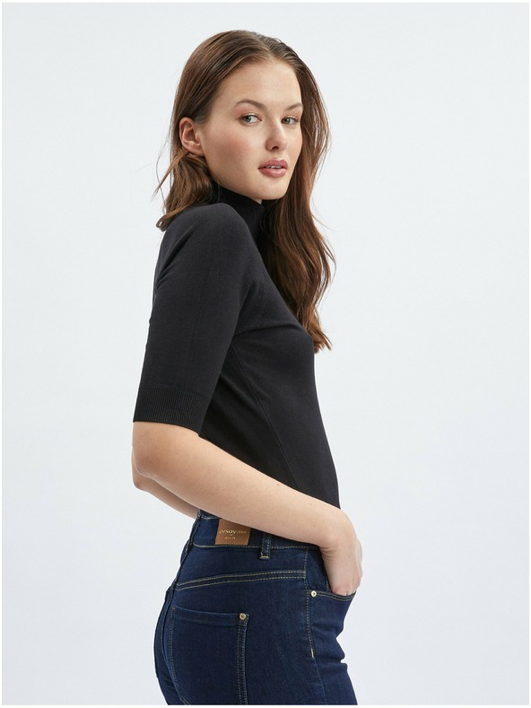 Orsay ORSAY sötétkék slim fit női farmer