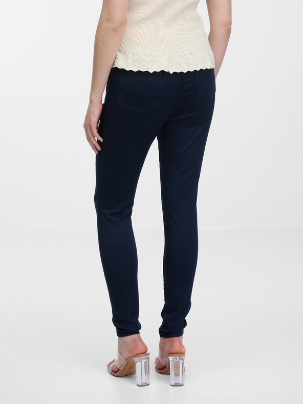 Orsay ORSAY sötétkék skinny fit nadrág