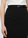Orsay ORSAY Fekete női szoknya