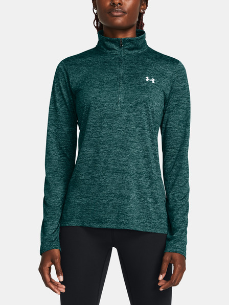 Under Armour Női felső Under Armour Tech 1/2 Zip- Twist-BLU