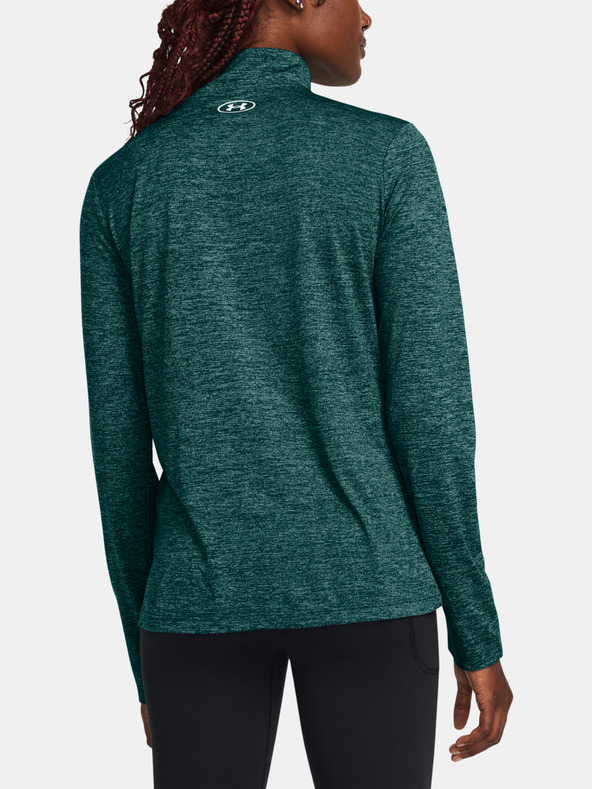 Under Armour Női felső Under Armour Tech 1/2 Zip- Twist-BLU