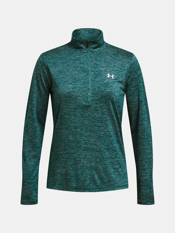 Under Armour Női felső Under Armour Tech 1/2 Zip- Twist-BLU