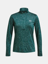 Under Armour Női felső Under Armour Tech 1/2 Zip- Twist-BLU