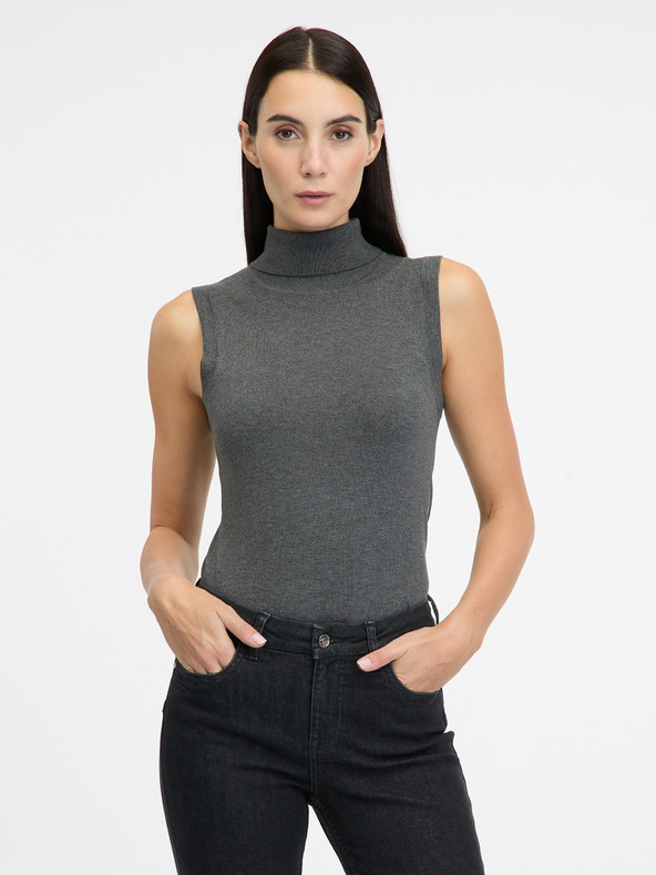 Orsay ORSAY szürke női garbós pulóver