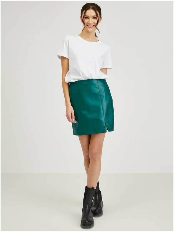 Orsay ORSAY zöld női műbőr szoknya