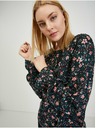 Orsay ORSAY fekete virágmintás női blúz
