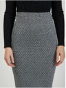 Orsay ORSAY fekete mintás női ceruzaszoknya