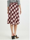 Orsay ORSAY piros kockás női szoknya