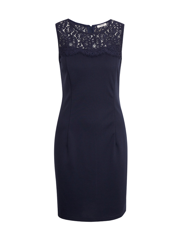 Orsay ORSAY sötétkék női tok ruha csipkével