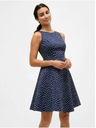 Orsay ORSAY sötétkék pöttyös ruha
