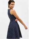Orsay ORSAY sötétkék pöttyös ruha