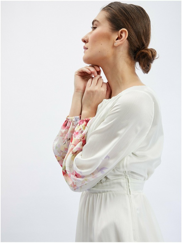 Orsay ORSAY rózsaszín-krémszínű virágmintás női ruha