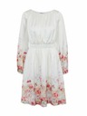 Orsay ORSAY rózsaszín-krémszínű virágmintás női ruha