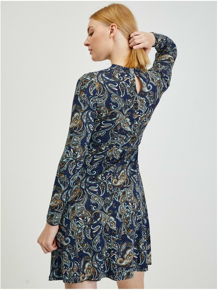 Orsay ORSAY sötétkék mintás női ruha