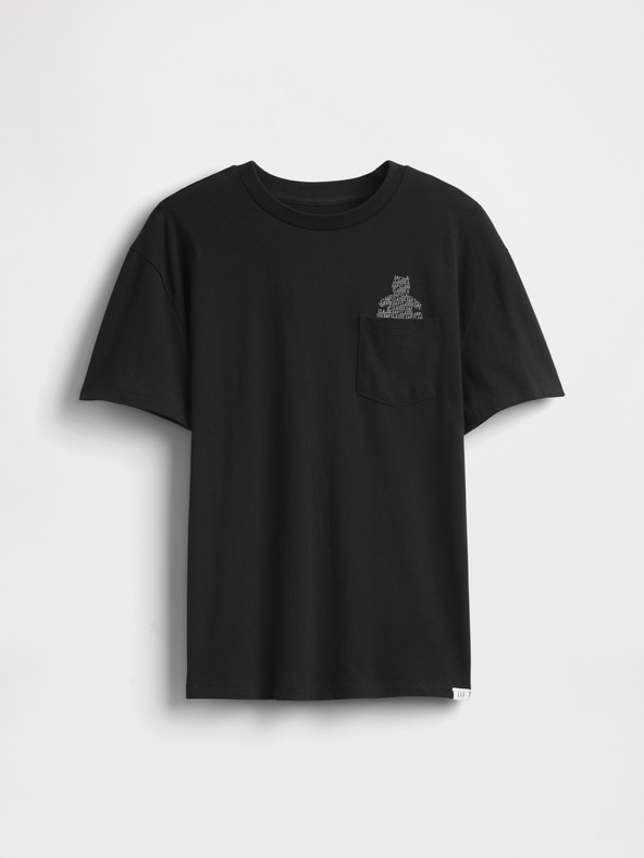 GAP Brannan unisex gyerek póló zsebbel GAP