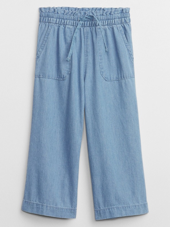 GAP Baby széles chambray nadrág GAP