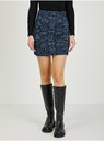 Orsay ORSAY sötétkék mintás női miniszoknya