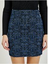 Orsay ORSAY sötétkék mintás női miniszoknya