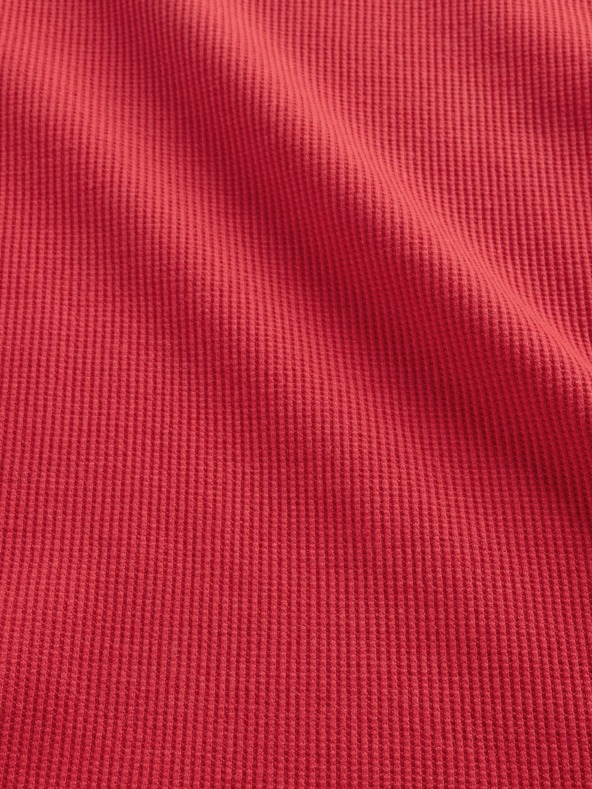 GAP Crop póló waffle mintával GAP