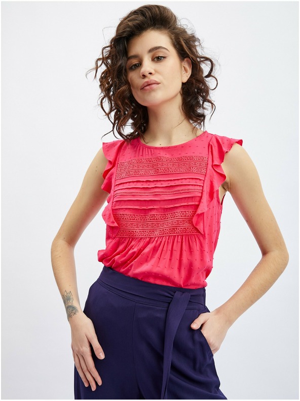 Orsay Sötétkék ORSAY női széles szárú nadrág