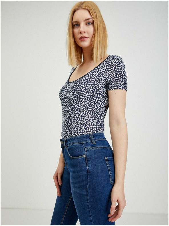 Orsay ORSAY sötétkék slim fit női farmer