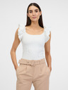 Orsay ORSAY krémszínű női rövid ujjú póló