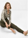 Orsay ORSAY khaki színű skinny fit nadrág