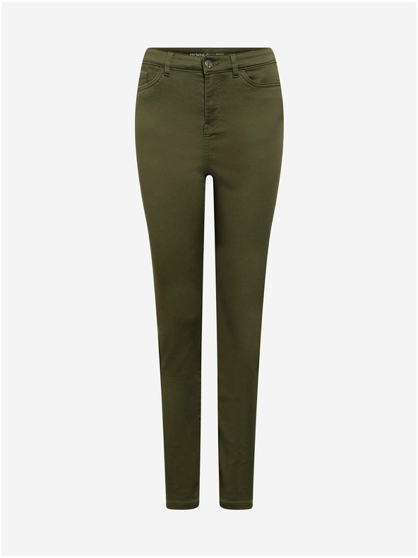 Orsay ORSAY khaki színű skinny fit nadrág