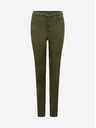 Orsay ORSAY khaki színű skinny fit nadrág
