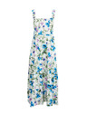 Orsay ORSAY kék-krémszínű női virágmintás ruha