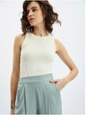 Orsay ORSAY világos zöld női rövidített bő nadrág