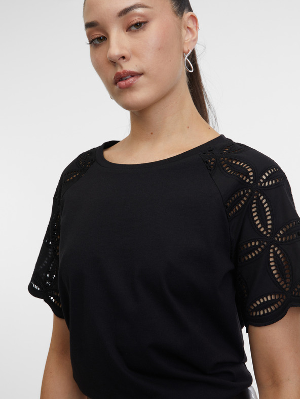 Orsay ORSAY fekete női póló