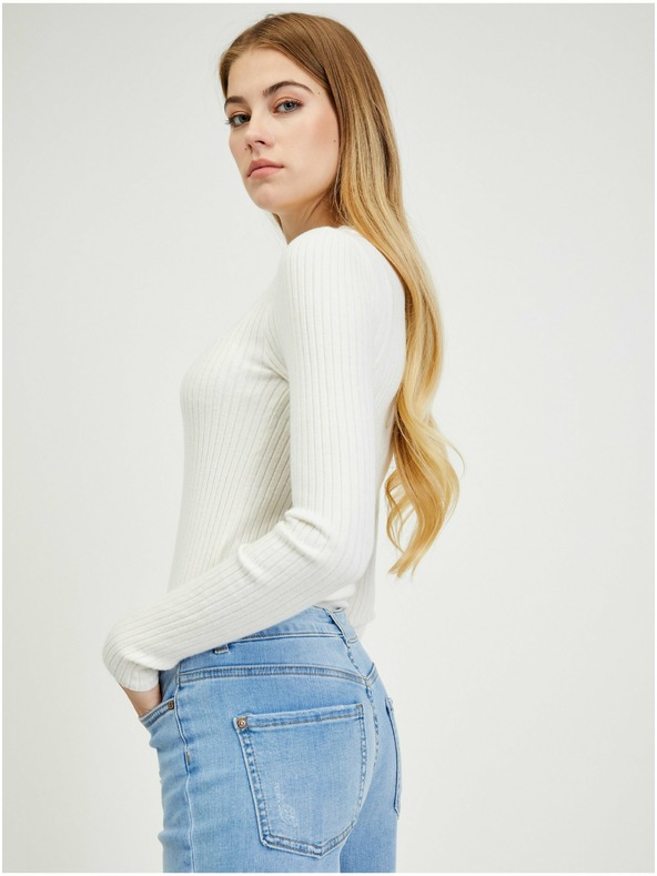 Orsay ORSAY világoskék straight fit női farmer