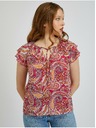 Orsay ORSAY piros mintás női blúz