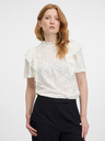Orsay Fehér női csipkeblúz ORSAY