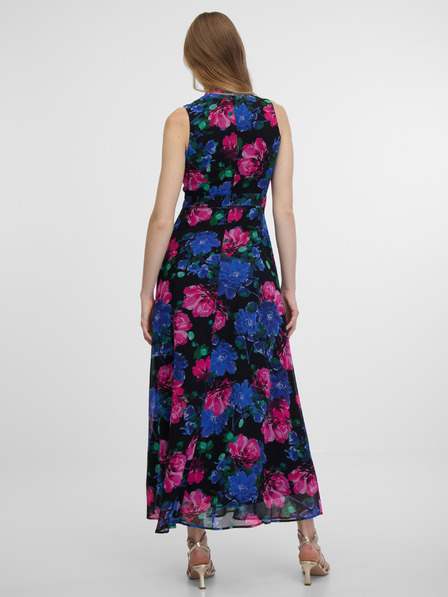 Orsay ORSAY fekete virágmintás női maxiruha