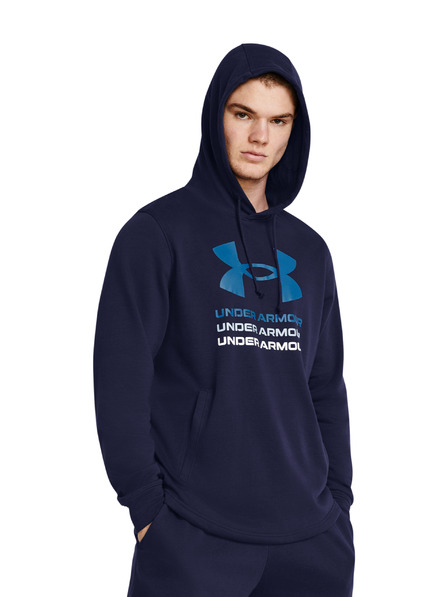 Under Armour Férfi felső Under Armour UA Rival Terry Graphic Hood