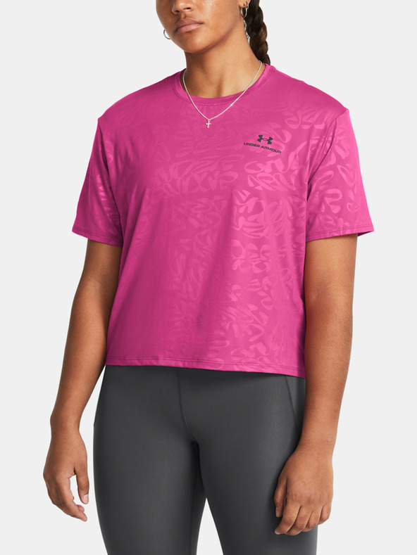 Under Armour Női póló Under Armour Vanish Energy Emboss Crop SS