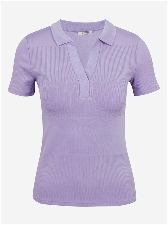 Orsay ORSAY világos lila női kötött póló