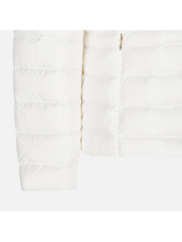 Geox Fehér női steppelt kabát Geox Jaysen